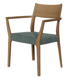 飛騨家具 アームチェア ファルセット イバタインテリア