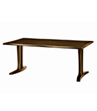 飛騨家具 ダイニングテーブル（2本脚） 木楽 イバタインテリア