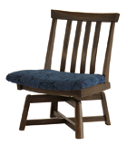 飛騨家具 肘無回転チェア 木楽 イバタインテリア