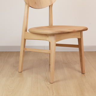 飛騨家具　MapleRich チェア(板座)