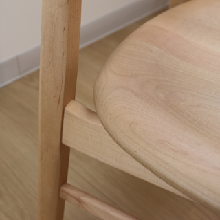 飛騨家具　MapleRich チェア(板座)