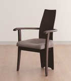 飛騨家具 アームチェア スポッとダイニング イバタインテリア