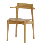 飛騨家具 ハーフアームチェア ウィズライト イバタインテリア