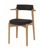 飛騨家具 ハーフアームチェア ウィズライト イバタインテリア